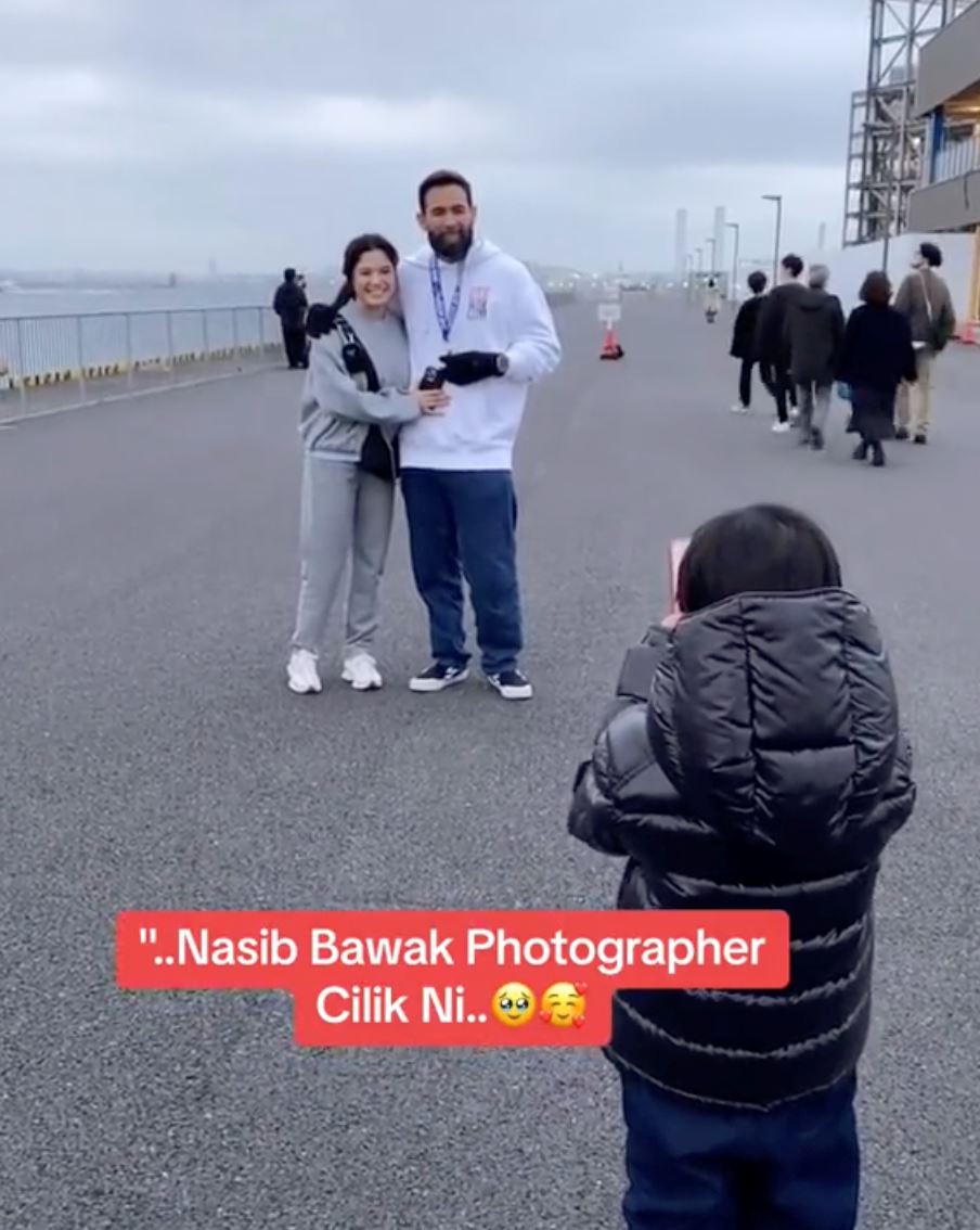 cuti bersama di jepun, sharnaaz dipuji berjaya ‘satukan’ kekasih dan bekas isteri 