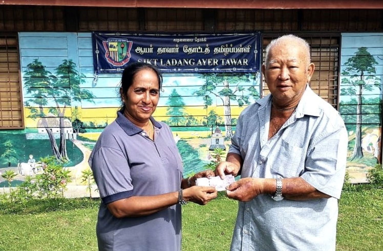  i want to support chinese uncle in perak has never collected rent from tamil school since 1938