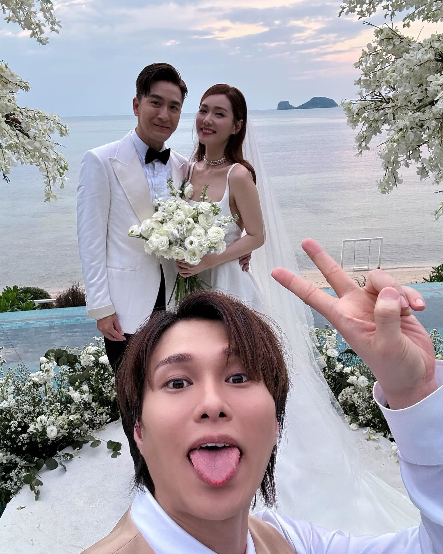 石敢当见证马季结婚🌟马国明公主抱汤洛雯浪漫共舞💗