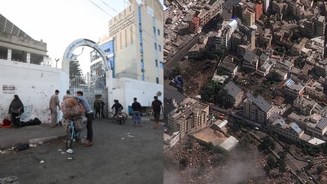 serangan israel punca hospital terakhir gaza musnah