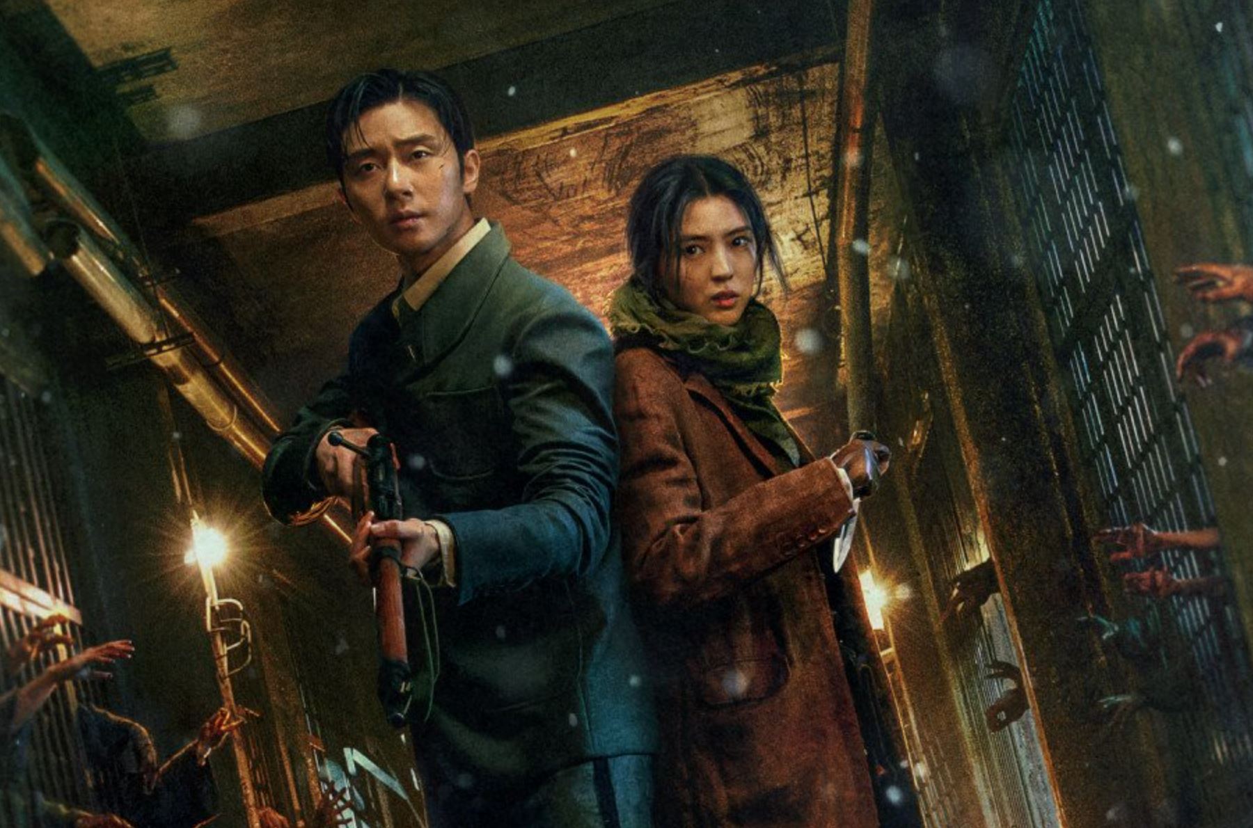 韩剧《京城怪物》韩韶禧动作戏亲自上阵❗曾脸部受伤 脖子酸痛到无法转动😱