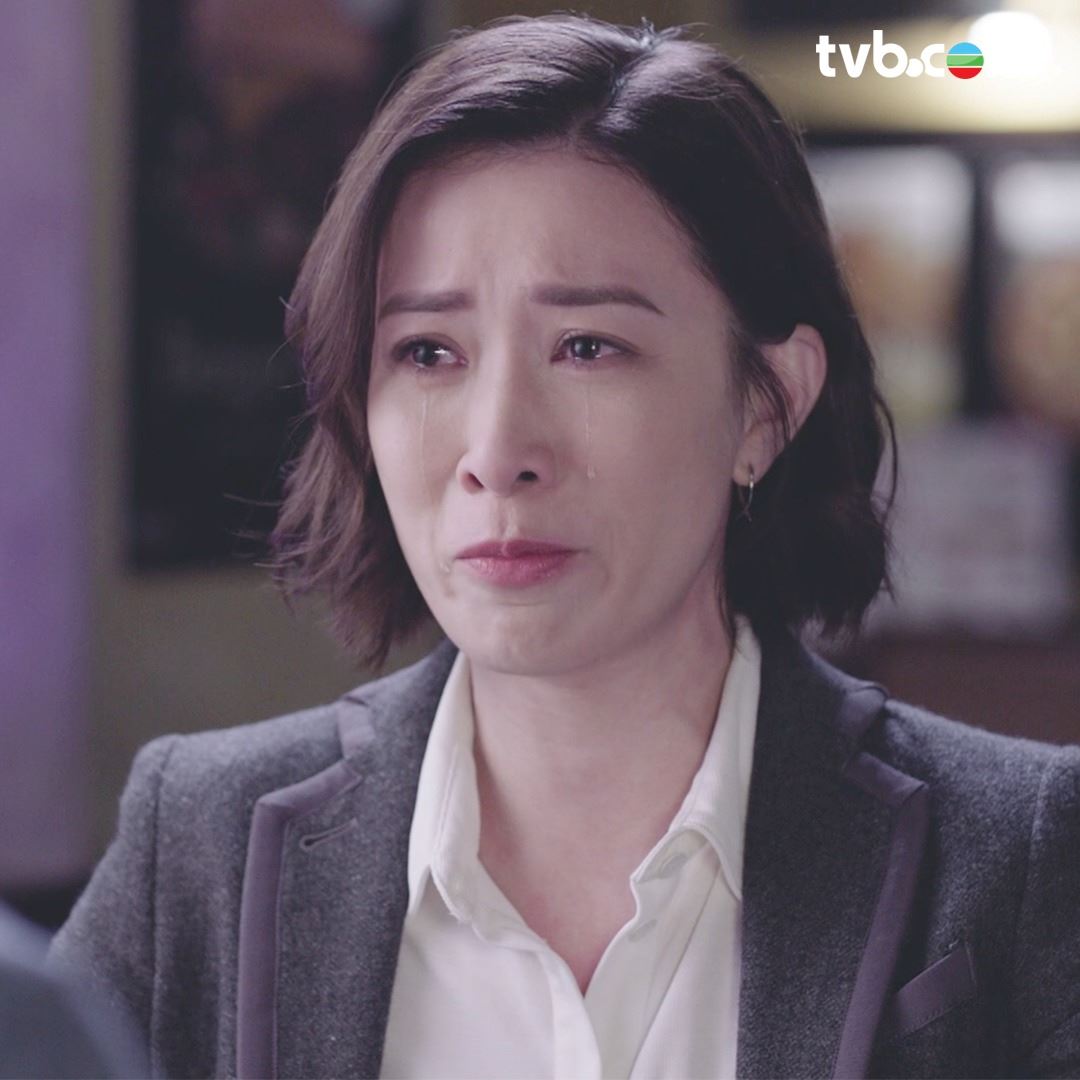 📺tvb《新闻女王》佘诗曼教科书级哭戏❗少女man姐忍泪扁嘴超委屈🥹