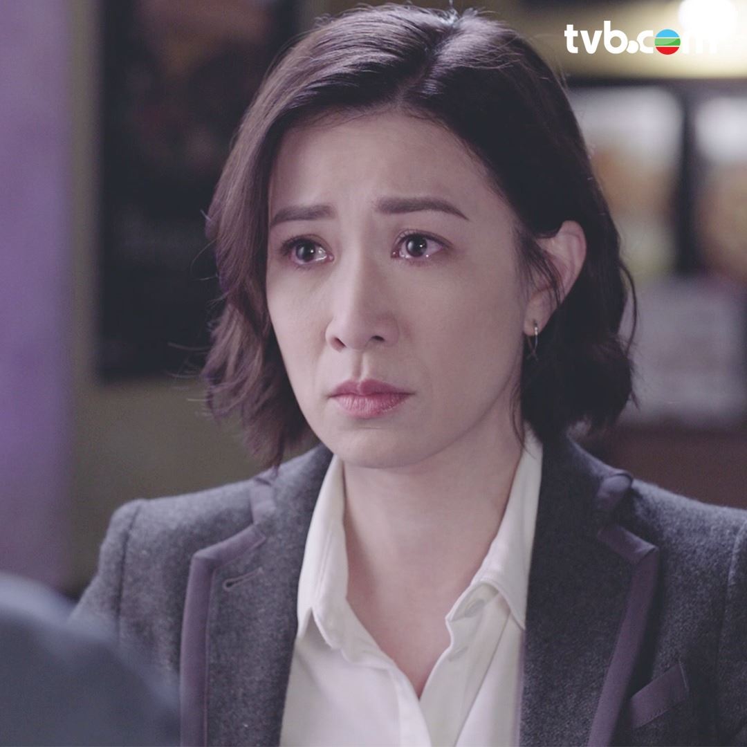 📺tvb《新闻女王》佘诗曼教科书级哭戏❗少女man姐忍泪扁嘴超委屈🥹