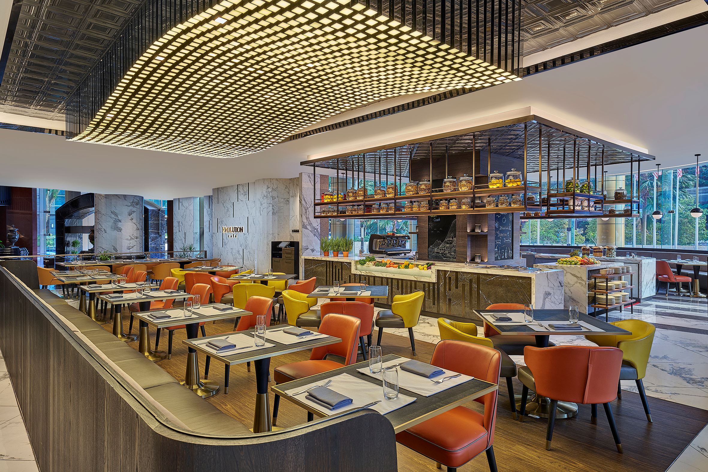 a dining room at Renaissance KL