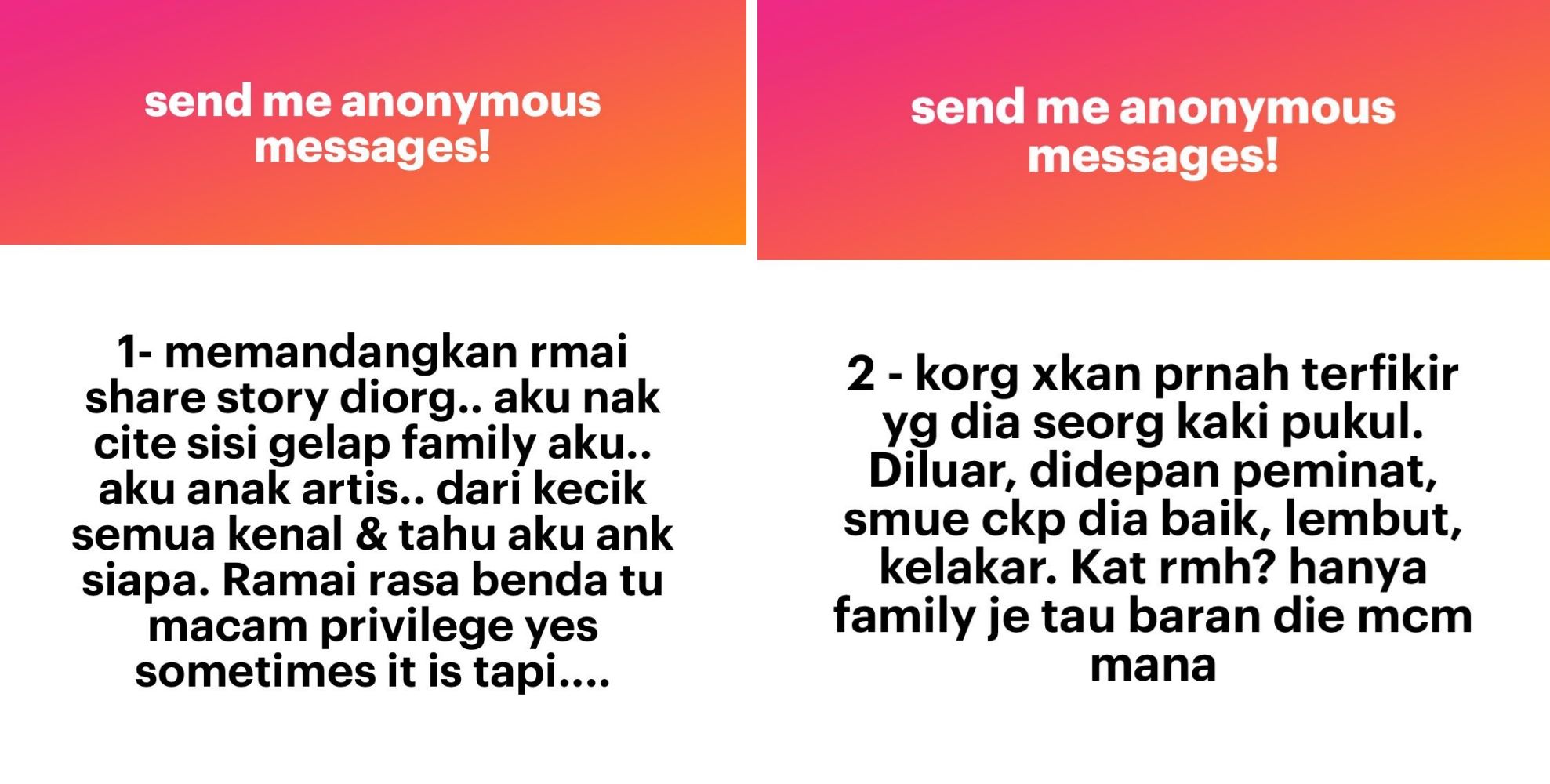 anak artis ini dedah sisi gelap bapa, luar baik dan kelakar tapi di rumah kaki pukul?