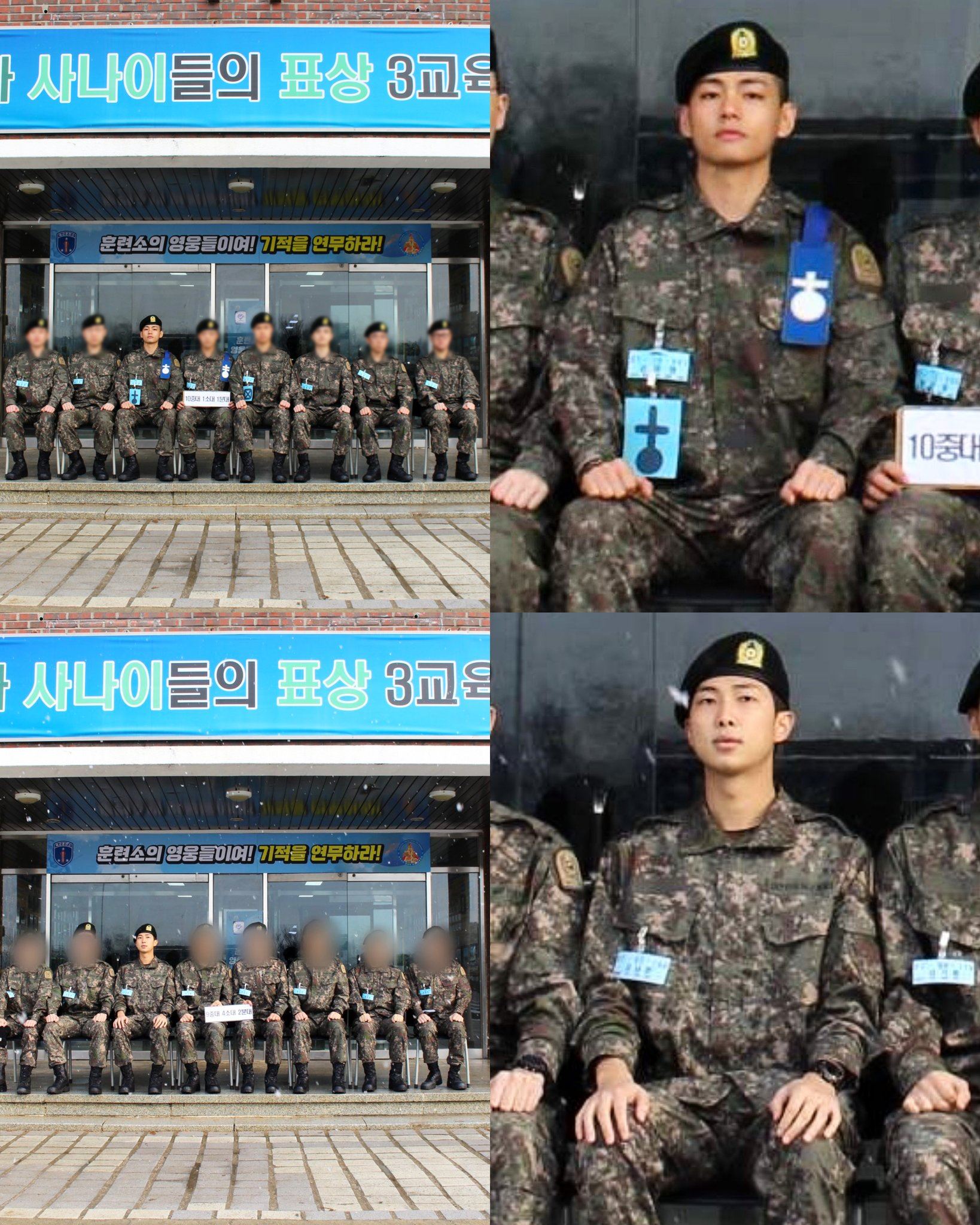 peminat terubat rasa rindu lepas tengok gambar v dan rm dari kumpulan bts