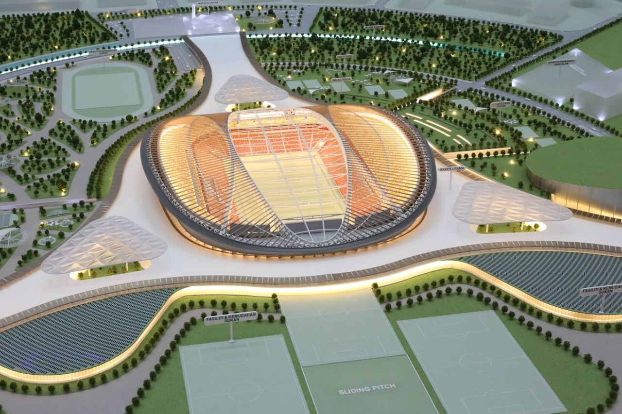 stadium shah alam mula diroboh awal oktober, kompleks baru siap 2026