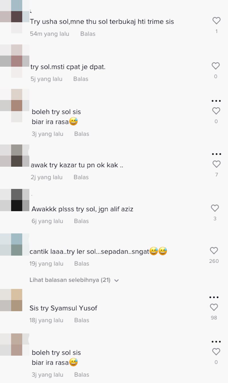 terpalit isu kacau suami orang, netizen cadang sophia albarakbah try syamsul yusof pula