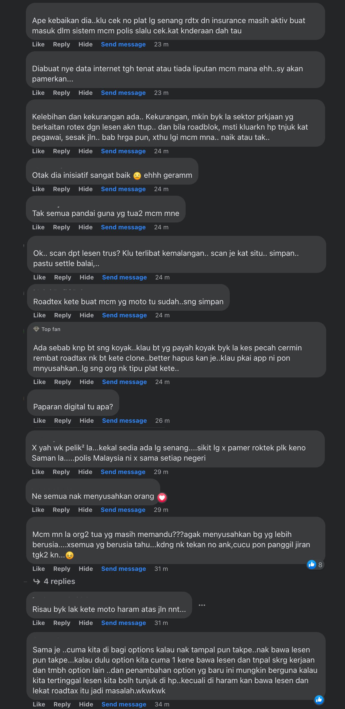 apa kata netizen bila tiada lagi pelekat ‘roadtax’ jpj selepas ini?