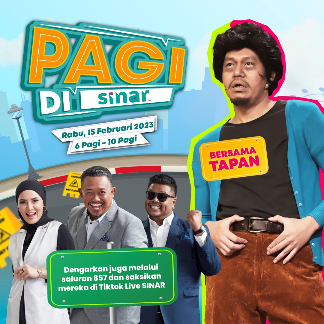 tapan dah keluar hospital, bakal ‘on-air’ bersama pagi di sinar rabu ini