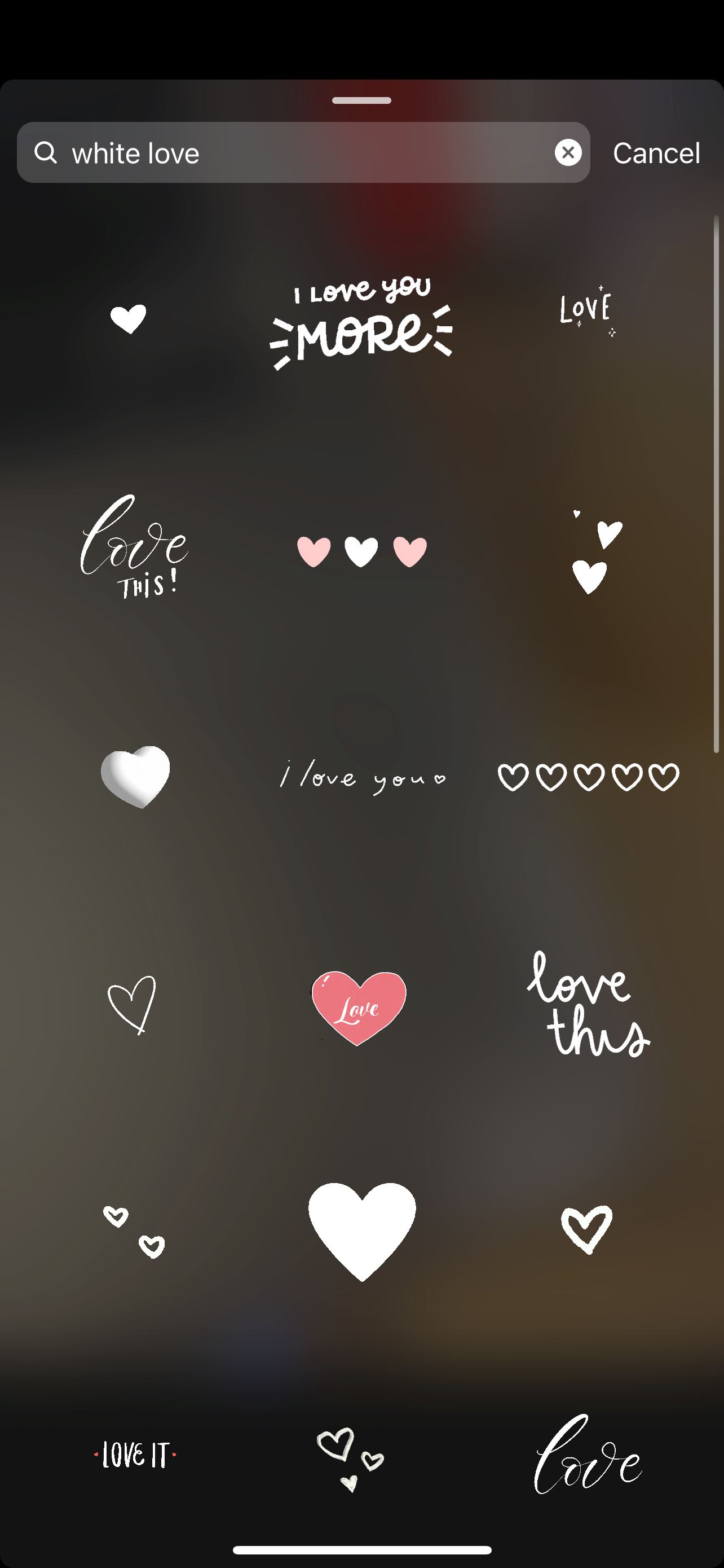 【ig 限时动态】5个情人节gif搜索关键词！