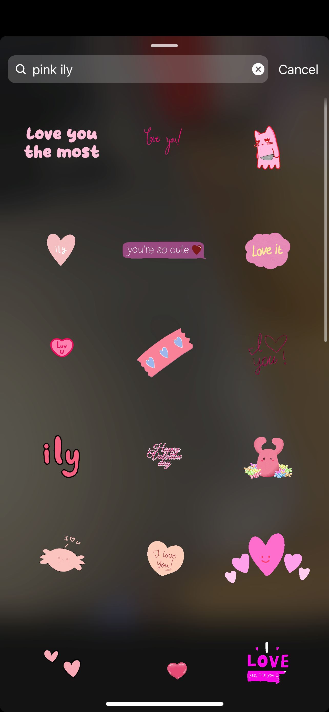 【ig 限时动态】5个情人节gif搜索关键词！