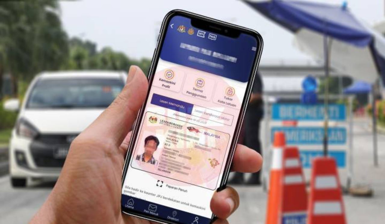 lelaki ini sanggup cari roadblock sebab nak try roadtax digital, “bukan selalu jpj nak puji,”