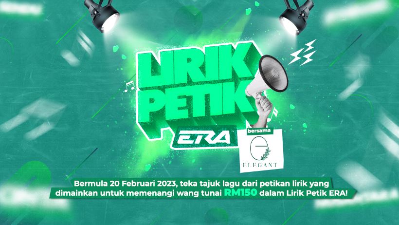 menang wang tunai dalam pelbagai peraduan di era, sinar, gegar & zayan!