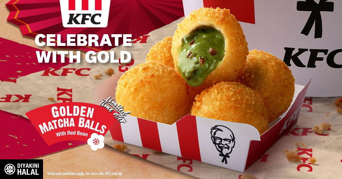 KFC’s Golden Matcha Balls