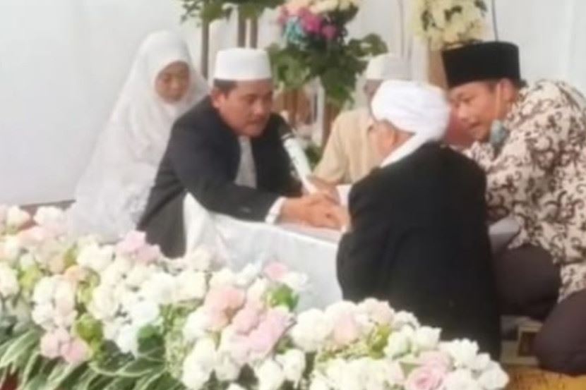kain kafan jadi mas kahwin pasangan ini, simbolik cinta sampai ajal