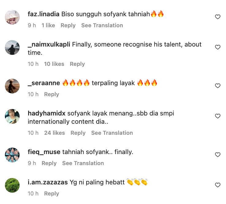 buat content level international, sofian dipuji layak terima anugerah hall of fame gmwa