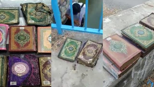 8 individu bertindak buang al-quran diambil keterangan