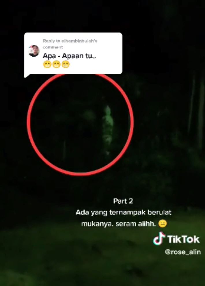 video kelibat putih terakam di perak, bunyi hantu ‘gula-gula’ bikin seram