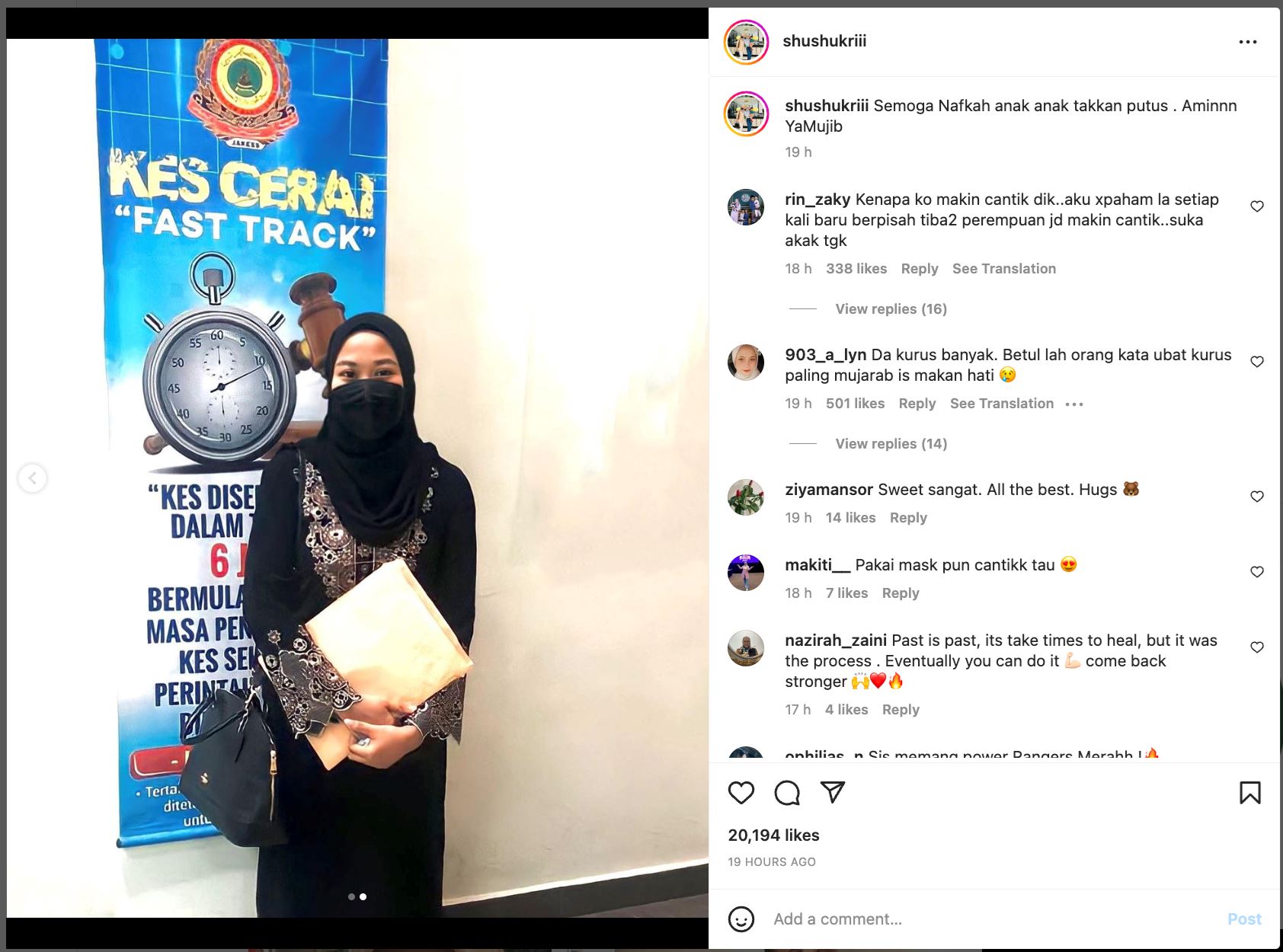 hafidz roshdi komen lagi foto bekas isteri hingga undang kecaman, “tak follow pun?”
