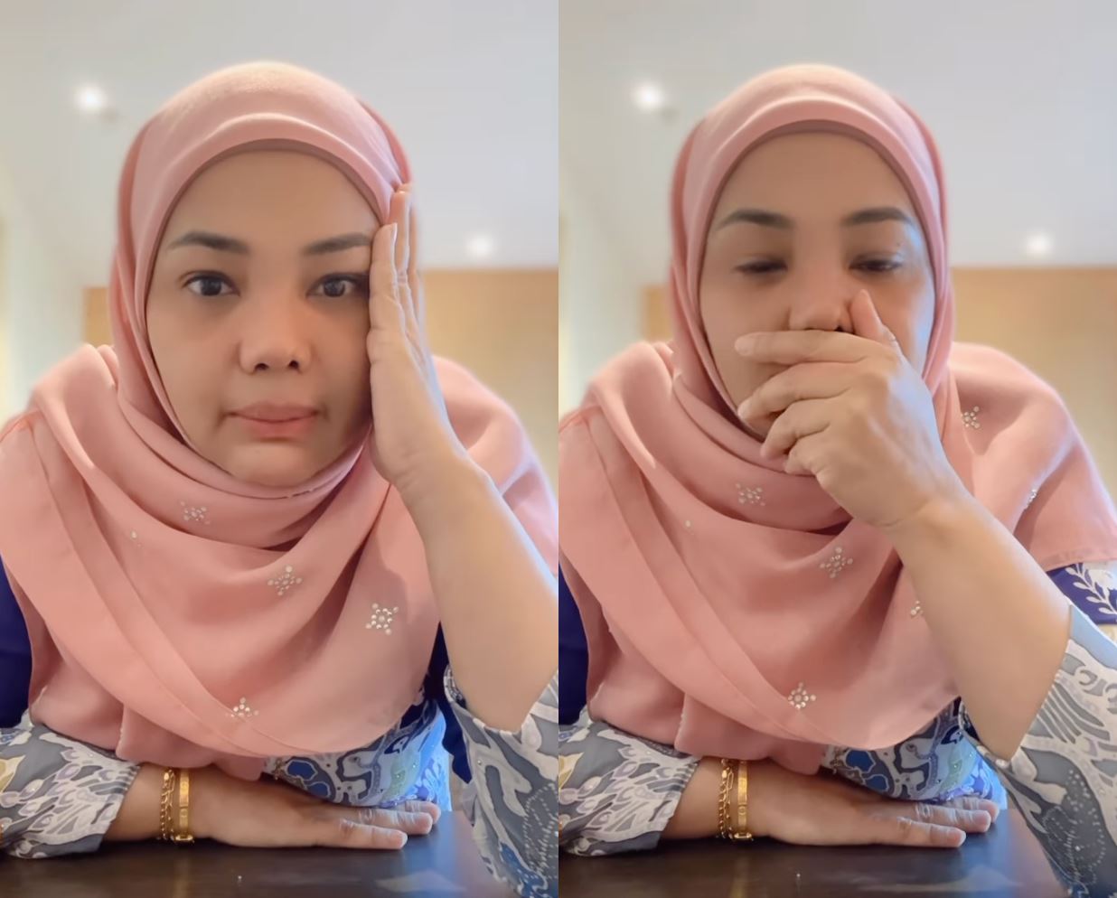 “kepala saya sakit sampai nak hantuk ke dinding,” - zarina zainuddin