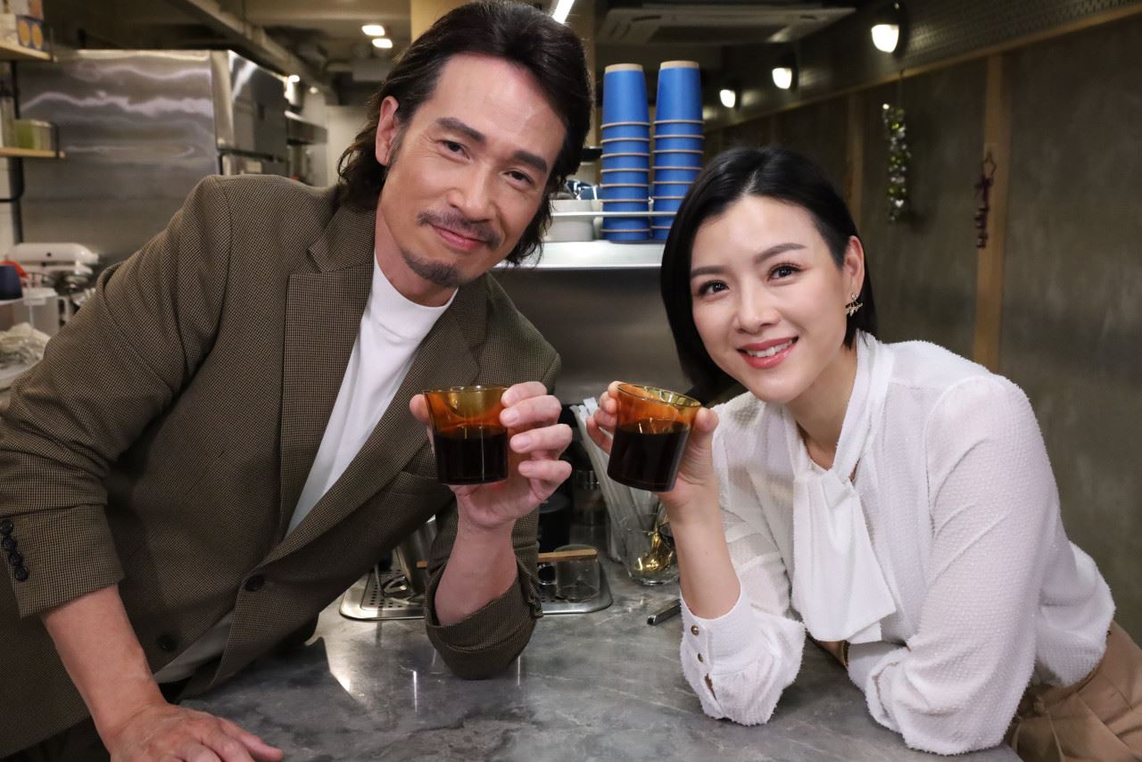 ☕️陈豪、陈茵媺公开相识经过❗️相爱十年因为咖啡结缘❤️