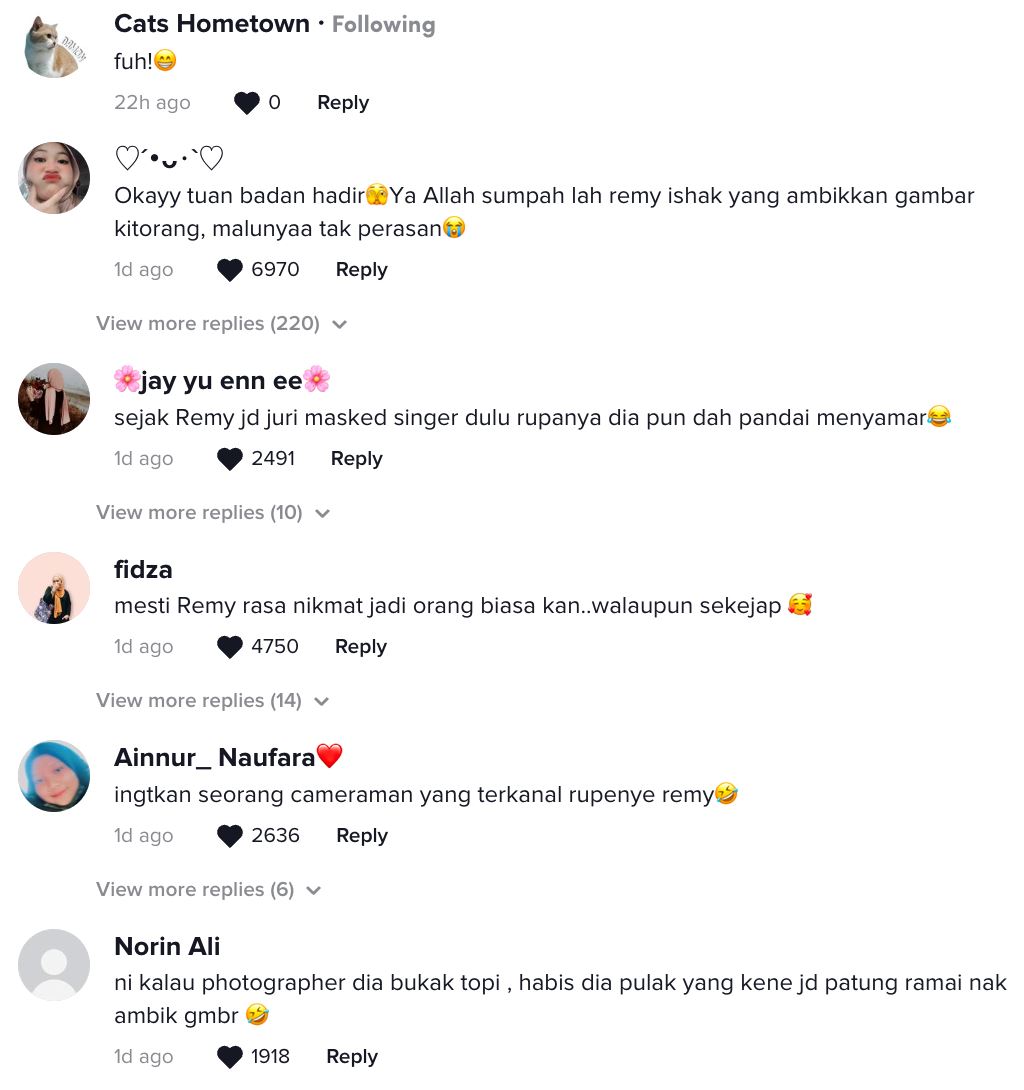 ingatkan orang biasa, pasangan ini tak perasan remy ishak yang tolong ambil gambar