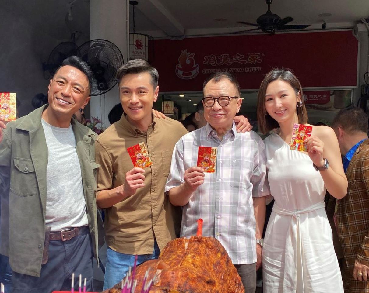 🎬香港电影《锁战》槟城取景❗️网友野生捕获高海宁、许绍雄、黄浩然🔥