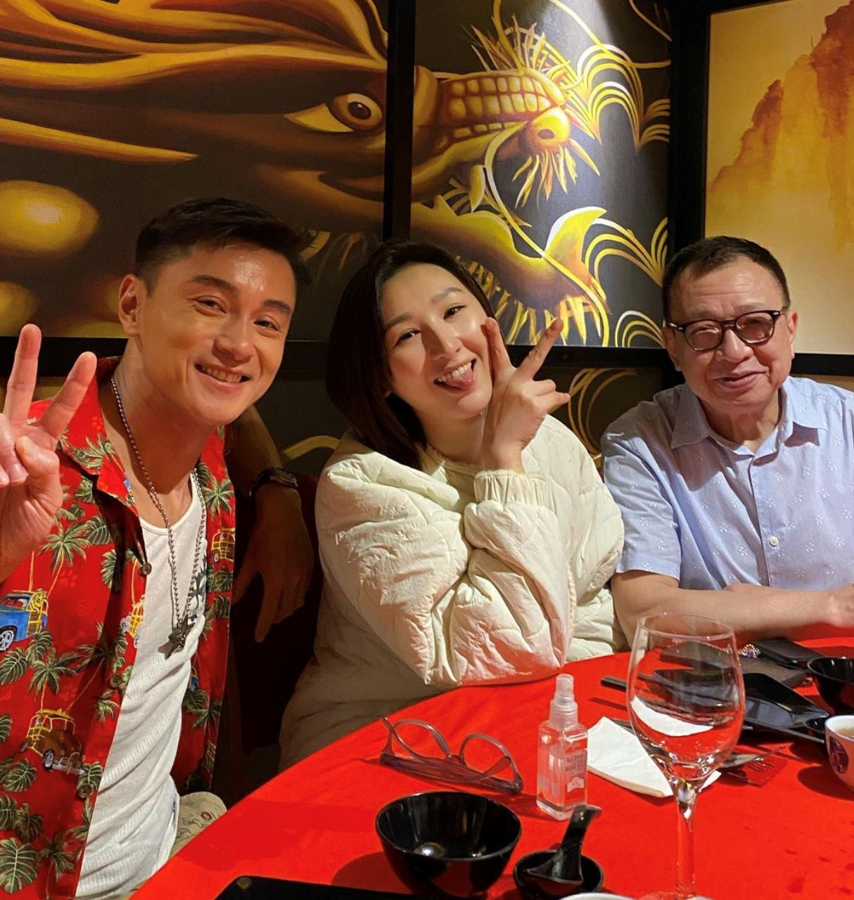 🎬香港电影《锁战》槟城取景❗️网友野生捕获高海宁、许绍雄、黄浩然🔥