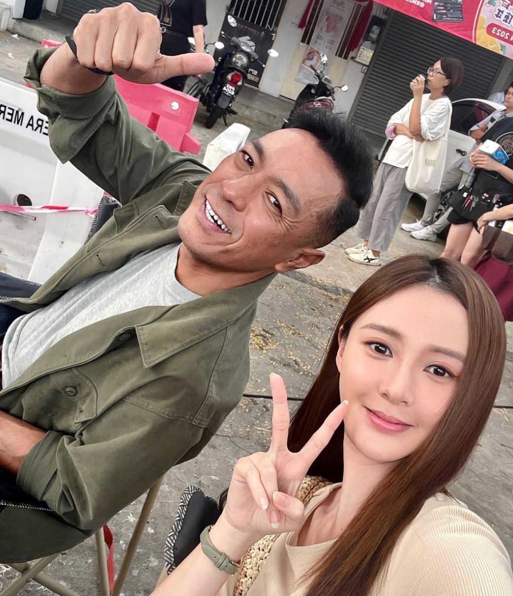 🎬香港电影《锁战》槟城取景❗️网友野生捕获高海宁、许绍雄、黄浩然🔥