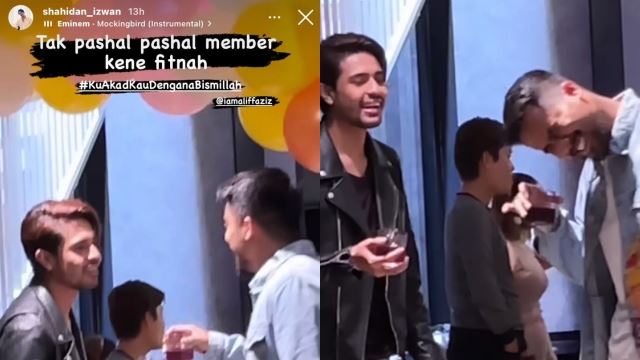 aliff aziz berhibur di kelab malam? rakan pelakon tampil tepis dakwaan