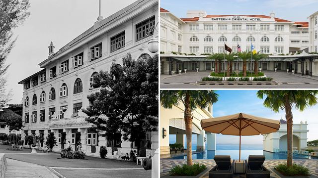EO Hotel Penang building and swimming pool