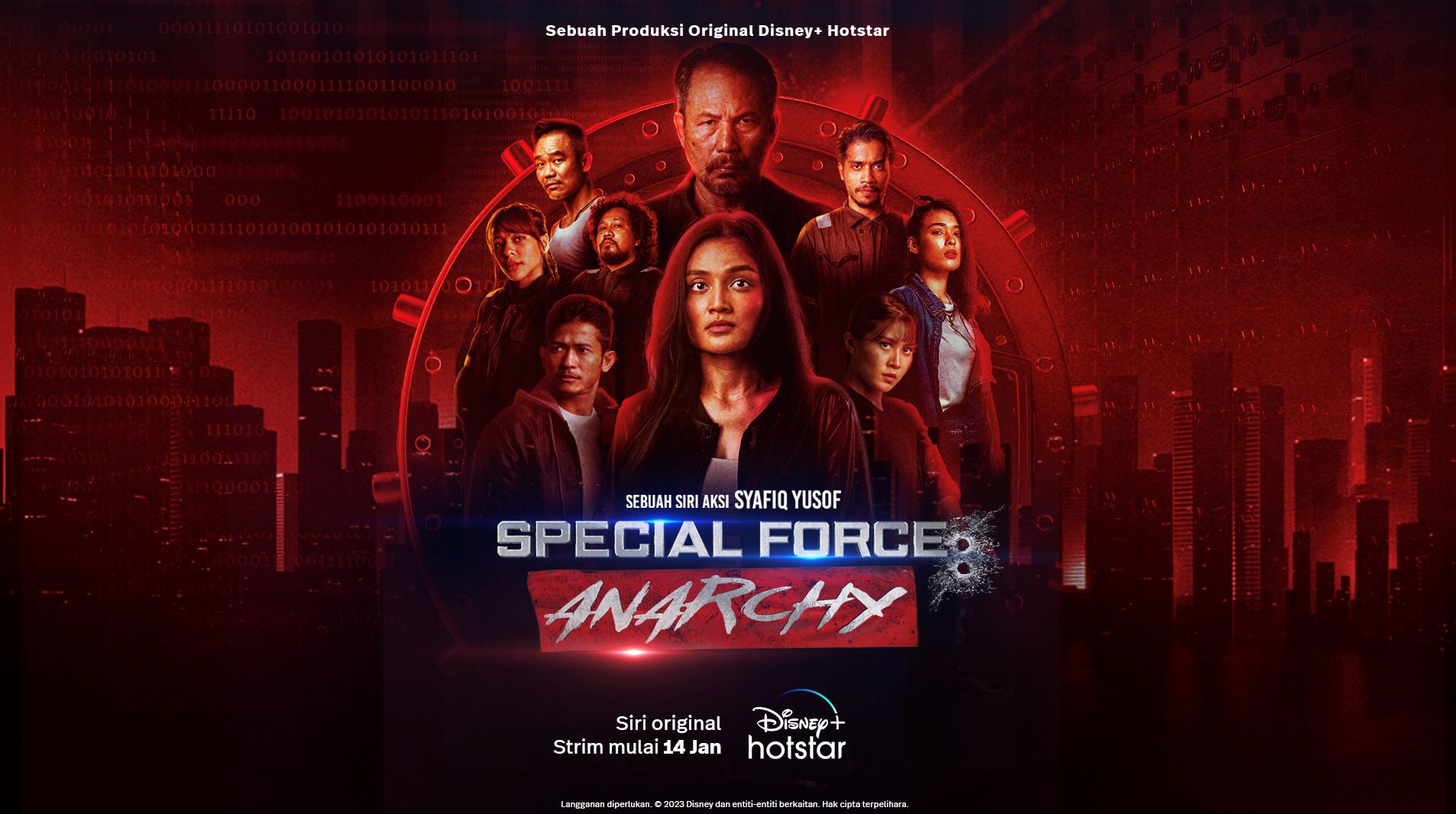 syafiq yusof pertaruhkan special force: anarchy mulai 14 januari ini