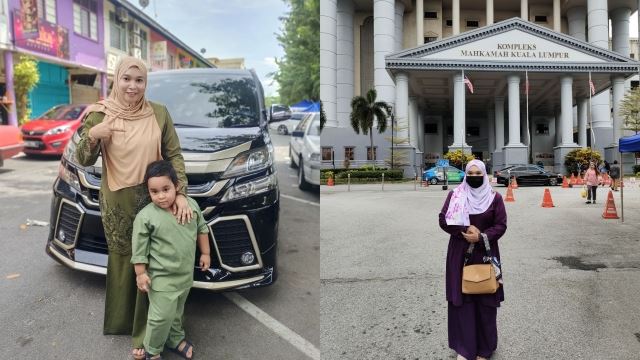 menang saman fitnah, balu arwah abam syukur keputusan mahkamah berpihak kepadanya