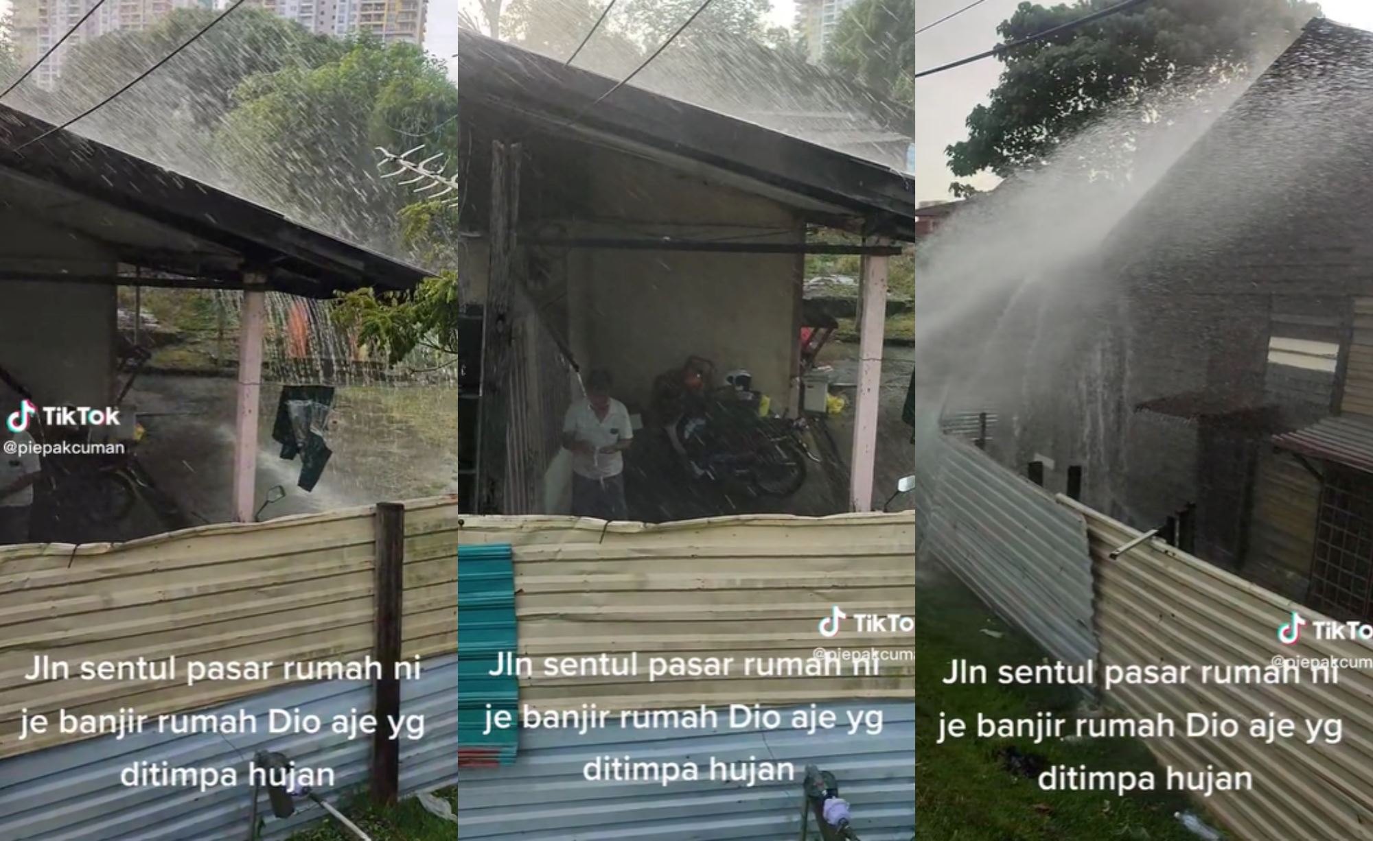 m’sians puzzled by video of heavy rain falling on chinese uncle’s house