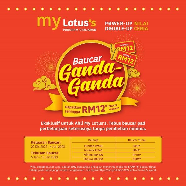 Lotus’s Baucar Ganda-Ganda优惠活动