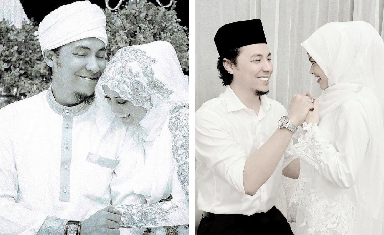 “moga kedua-dua isteriku tenang,” syamsul yusof kongsi foto dua isterinya