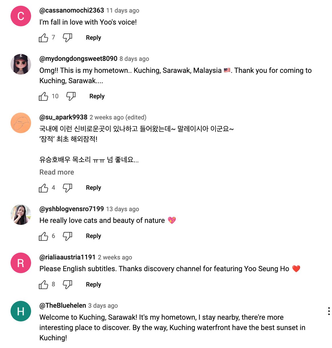 pelakon korea selatan ini jatuh cinta dengan ais krim gula apong masa melawat sarawak