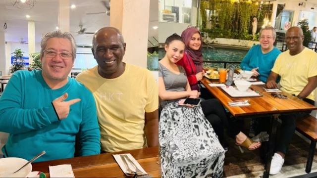 netizen berseloroh tengok gambar terkini datuk zainal abidin, fyna jebat