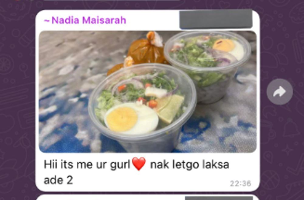 m’sians praise uni student for always having food to share with her peers!