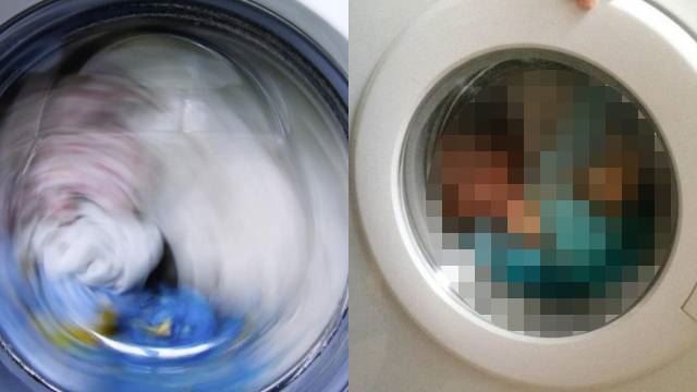 tak turun makan malam, bapa terkejut temui anak mati lemas di dalam mesin basuh