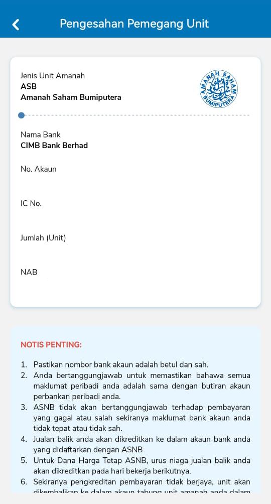 tak perlu susah beratur di bank, ini cara mudah keluarkan duit dari asb!