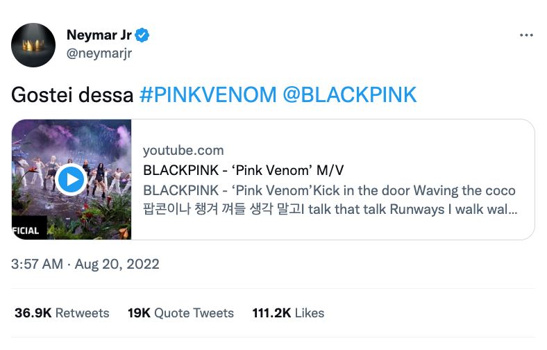 comel je bila lisa blackpink bergambar dengan neymar