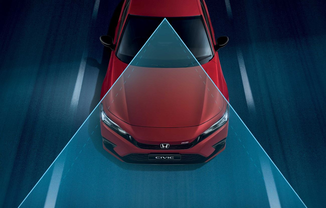 Safety feature of Honda Civic e:HEV RS