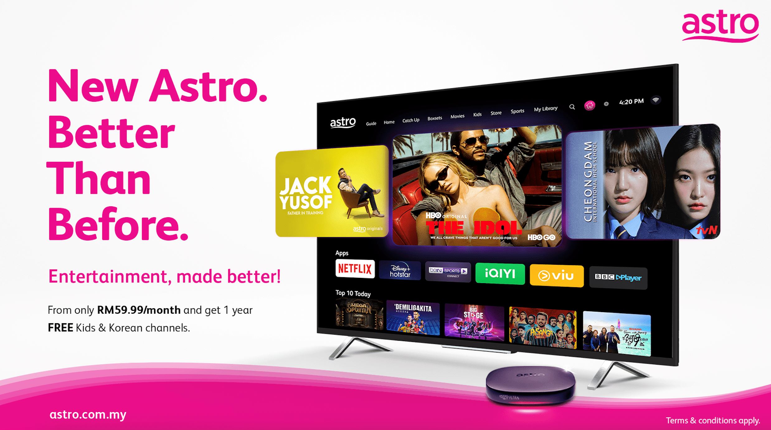 unleash the best of asia: watch the trendiest shows on astro's streaming apps