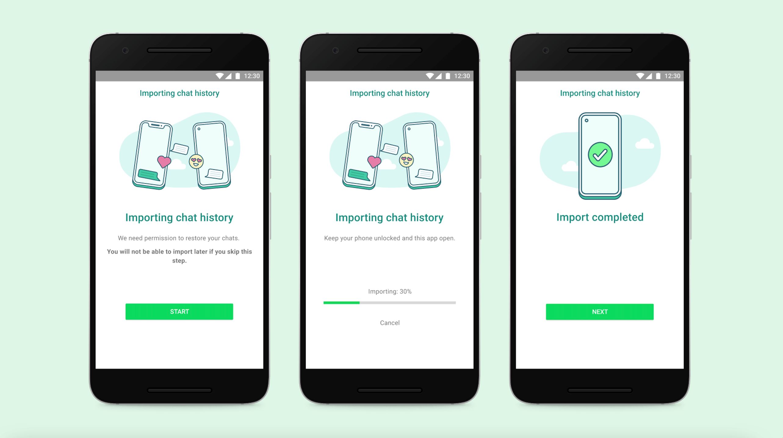 新功能！转移whatsapp聊天记录只需一招就完成！