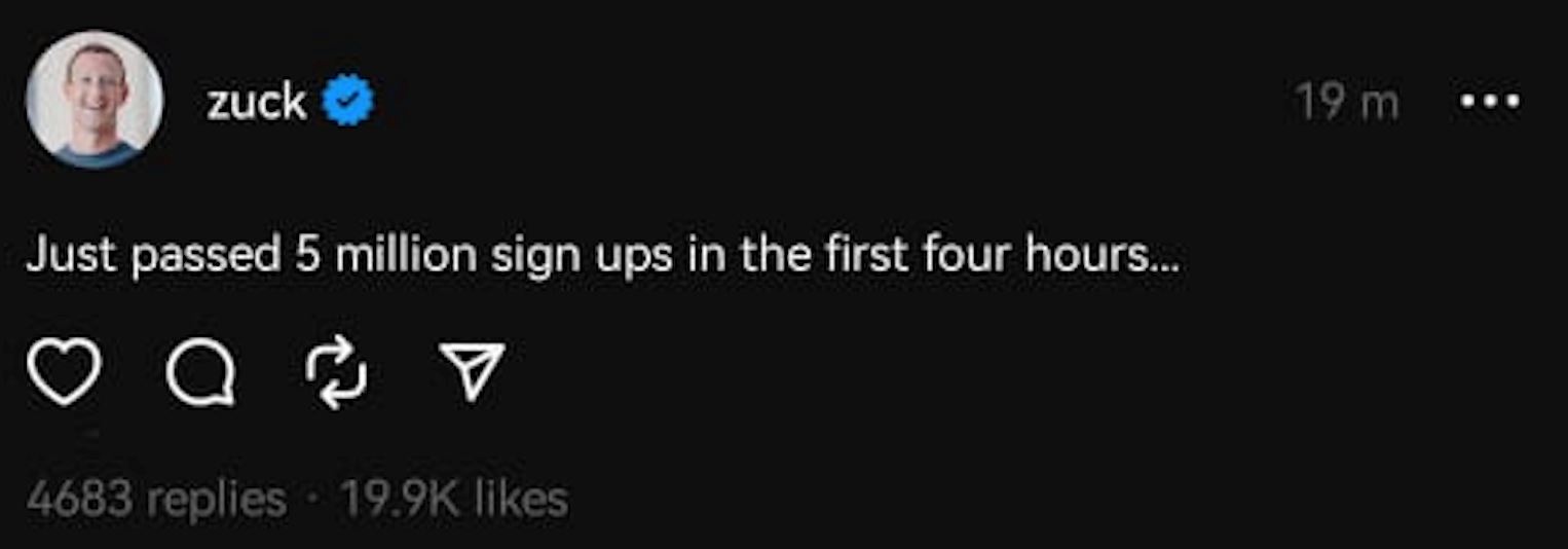 dah boleh download, ramai pengguna twitter kini mula gunakan threads
