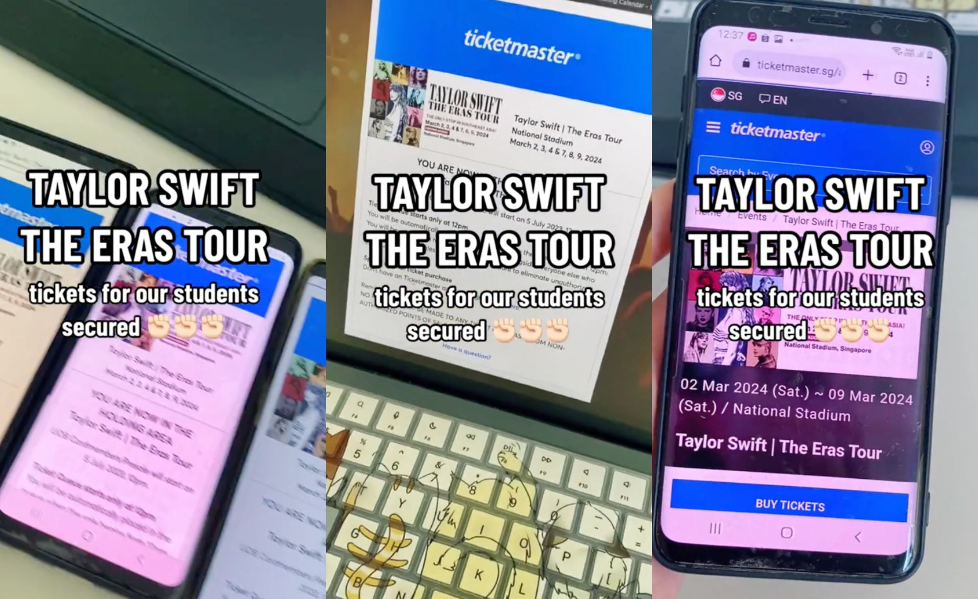 swifties! this singapore tuition centre gifts taylor swift’s eras tour concert tickets to top-scoring students