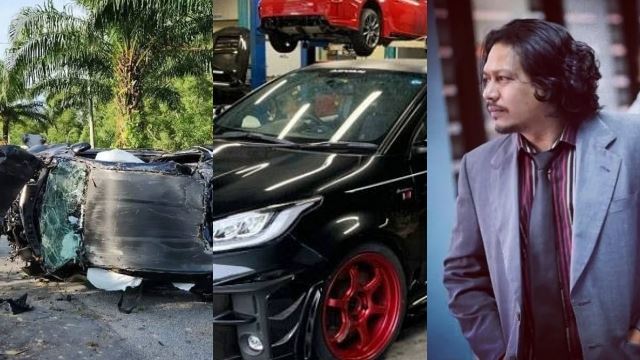 pekin ibrahim reda kereta remuk habis, ‘member’ pandu terlibat kemalangan