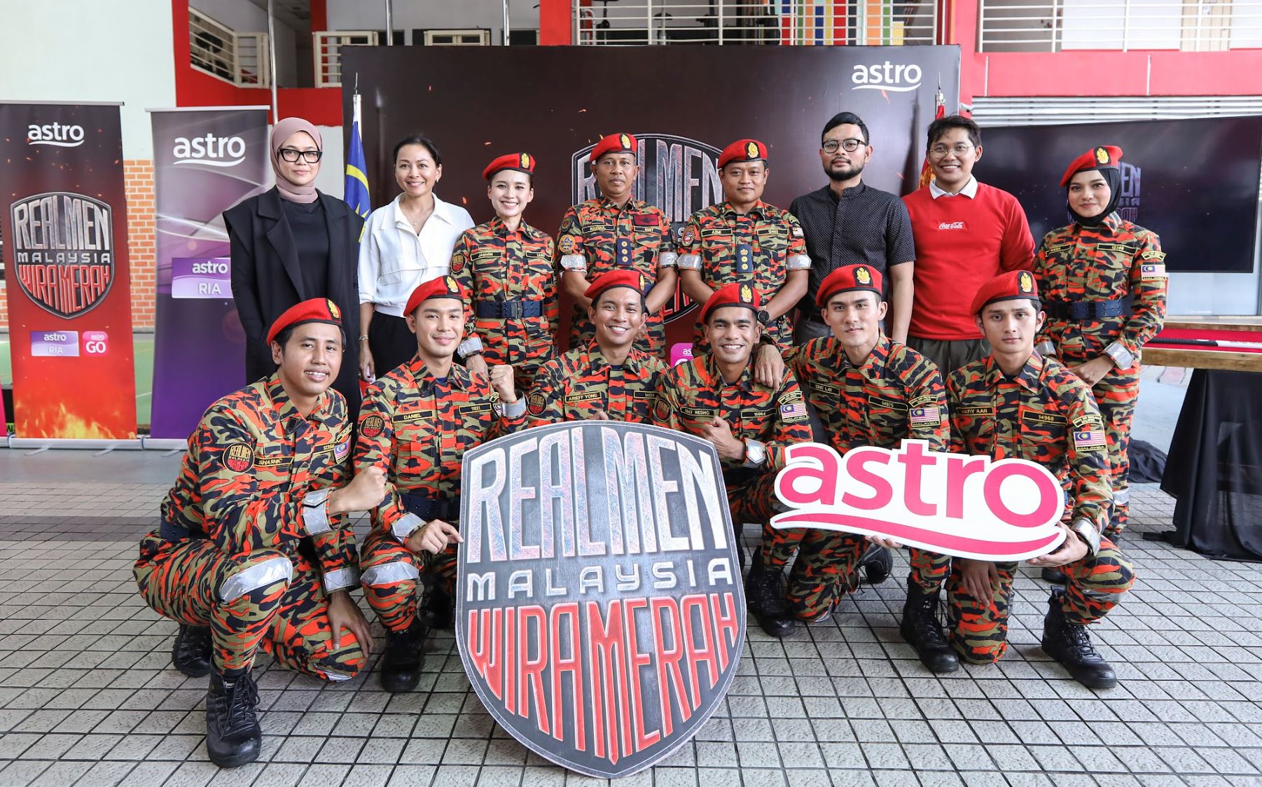 rancangan realiti paling digeruni selebriti malaysia, ‘real men malaysia: wira merah’ kini di astro